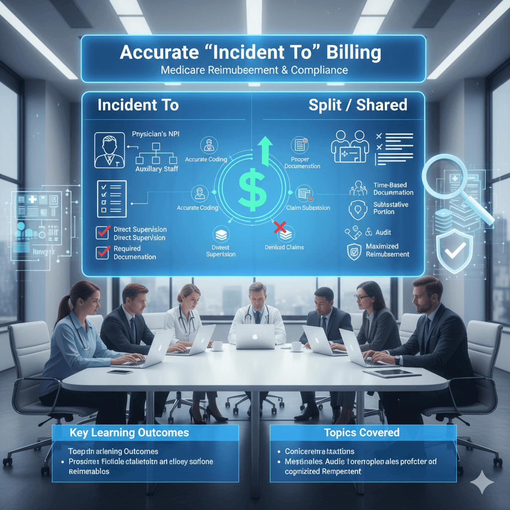 Incident to Billing: Maximize Pay W/ New 2026 Supervision Rules