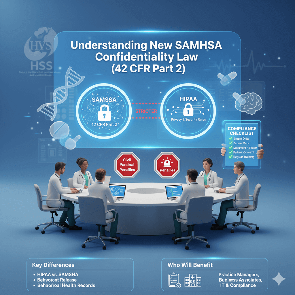 New Update on HIPAA Vs SAMHSA (42 CFR Part 2)